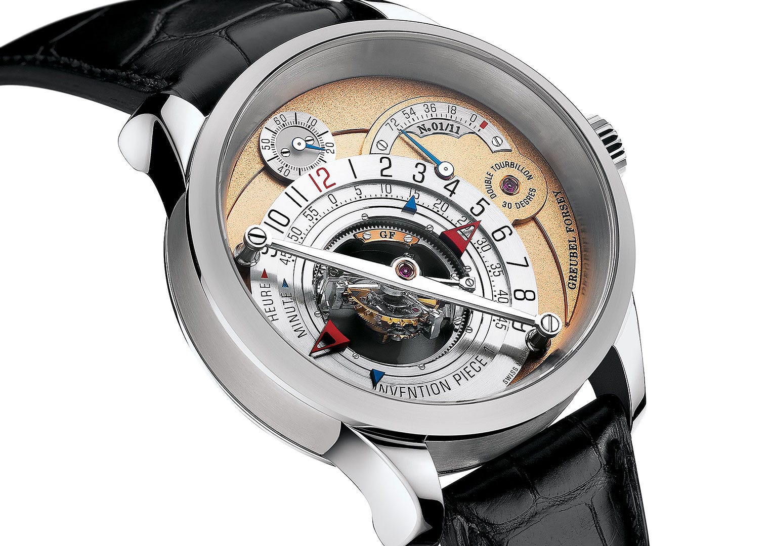 Greubel Forsey's hundred -strong staff produce just a hundred watches annually