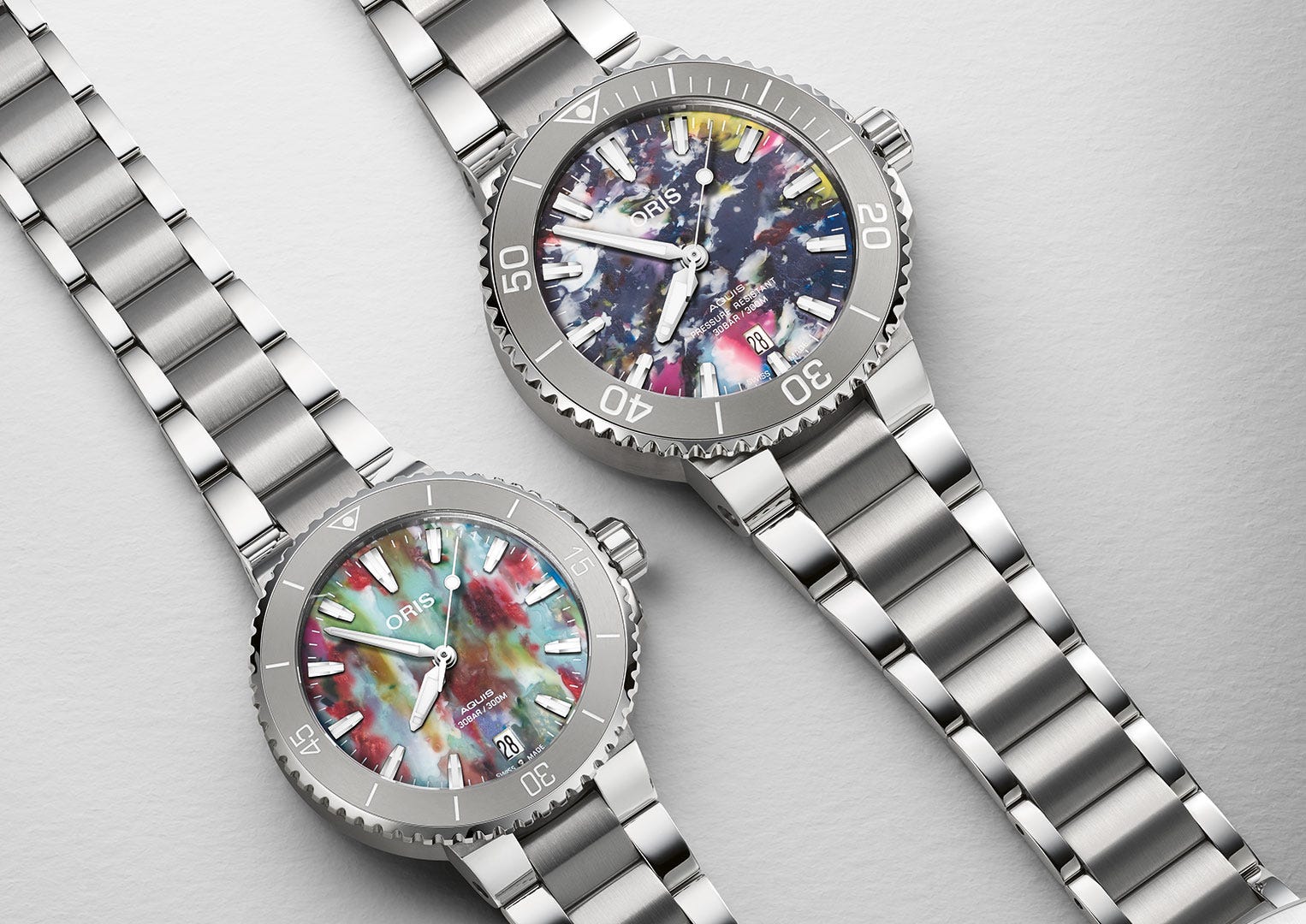 It comes in two sizes, 41mm and 36mm, and features a ceramic bezel 